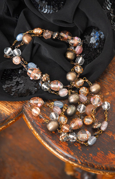 Long Murano Glass Beads