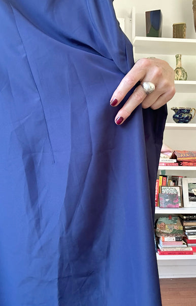 Pauline Trigère Silk Slip Dress