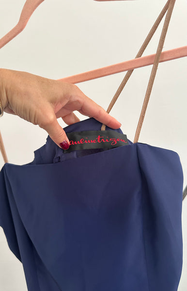Pauline Trigère Silk Slip Dress
