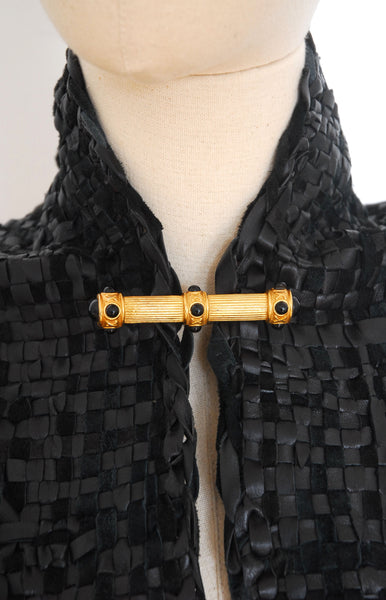 1980s Designer Ionic Column Pin