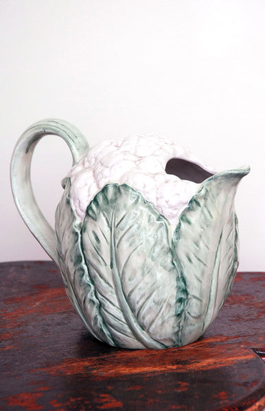 1989 2qt Cauliflower Pitcher