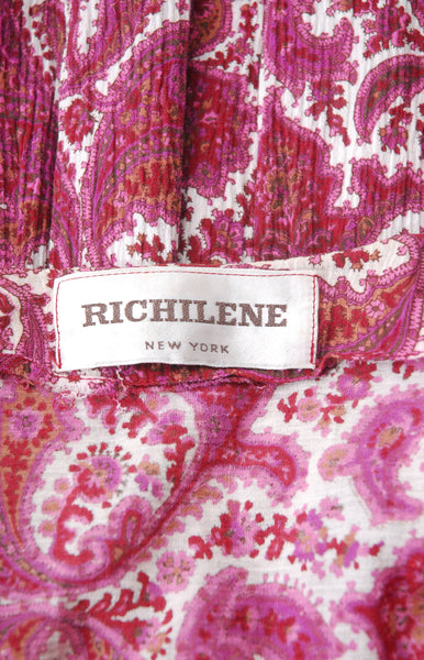 sale | RICHILENE Paisley Dress / 1970s