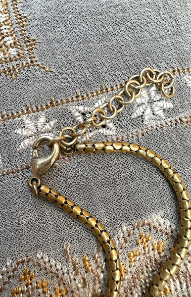Twin Snake Necklace / c.1930s
