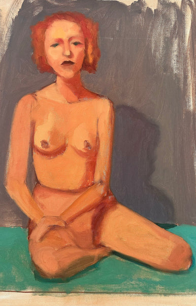 Dark Lipped Woman Study Portrait