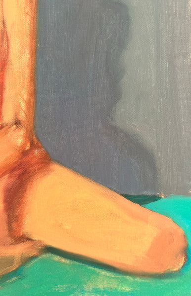Dark Lipped Woman Study Portrait