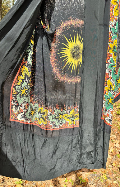 1920's-30's Sun & Flora Robe | as is
