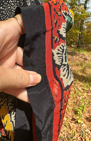 1920's-30's Sun & Flora Robe | as is