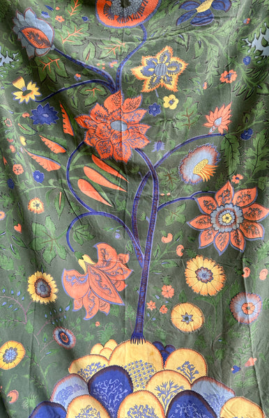 Botanical Cotton Textile | 1970s-80s