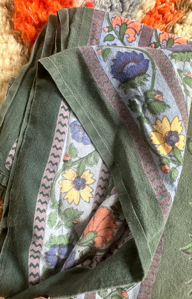 Botanical Cotton Textile | 1970s-80s