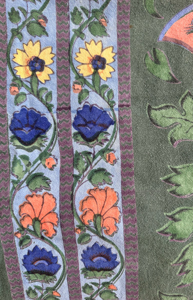 Botanical Cotton Textile | 1970s-80s