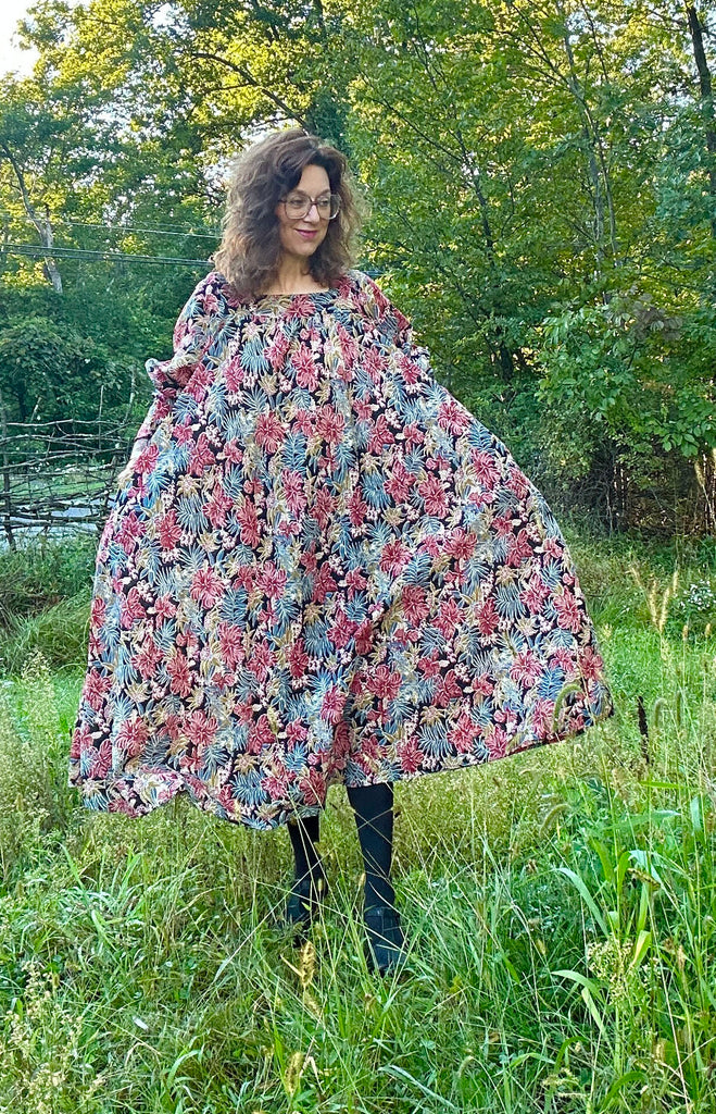 1970s Guy Laroche Trapeze Dress