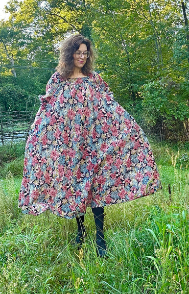 1970s Guy Laroche Trapeze Dress