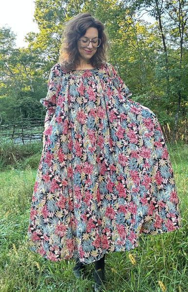1970s Guy Laroche Trapeze Dress