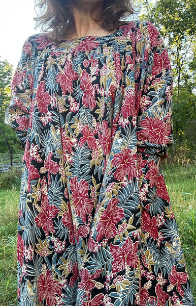 1970s Guy Laroche Trapeze Dress
