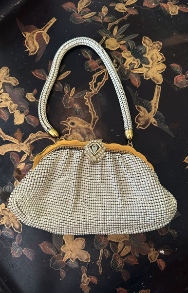 Whiting & Davis Mesh Purse / 1930s